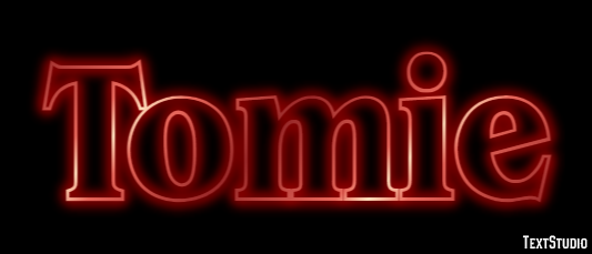 Tomie Text Effect