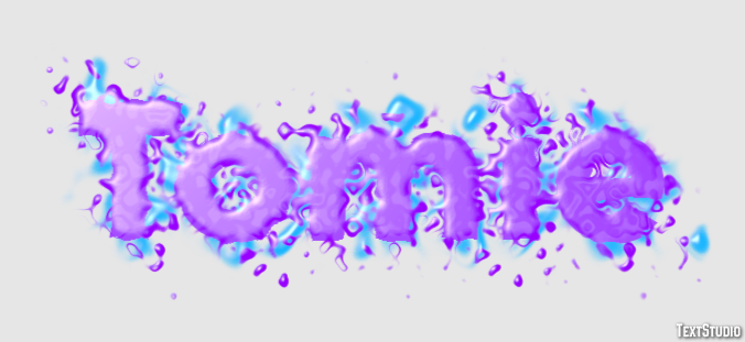 Tomie Text Effect