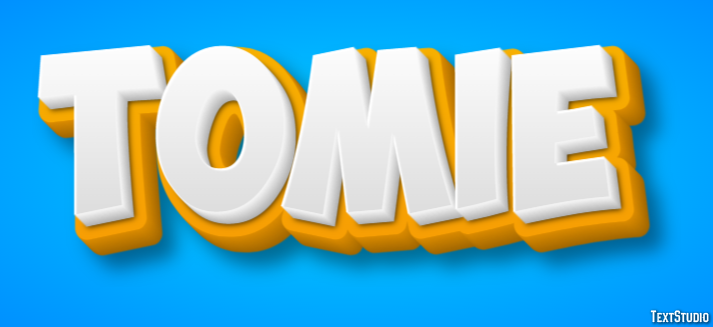 Tomie Text effect