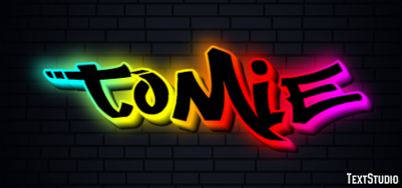 Tomie Text effect