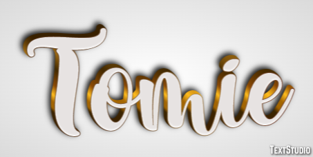Tomie Text Effect