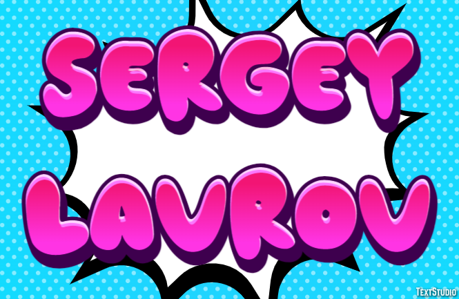 Sergey Lavrov Efeito do texto