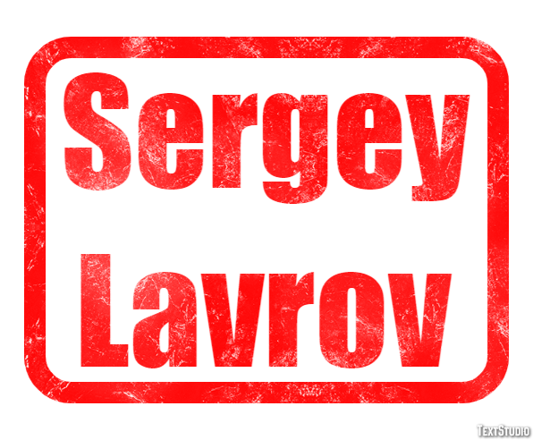 Sergey Lavrov Efeito do texto