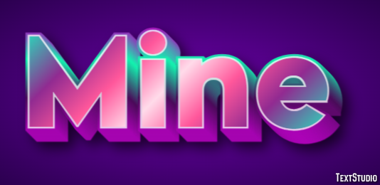 Mine Metin Efekti