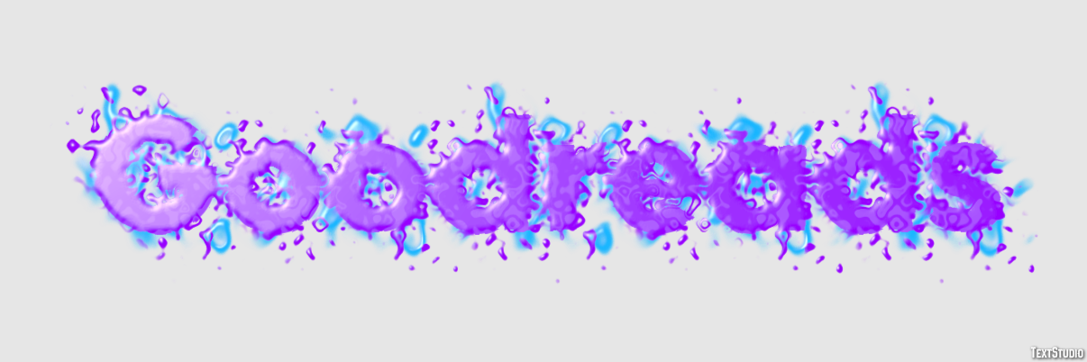 Goodreads Text Effect