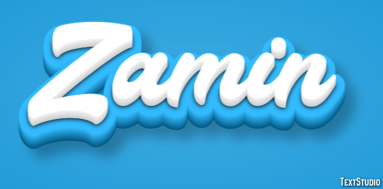 Zamin Text Effect