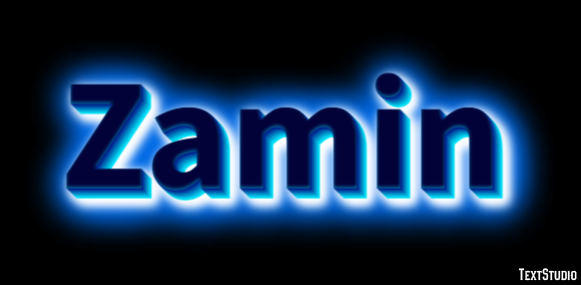Zamin Text Effect