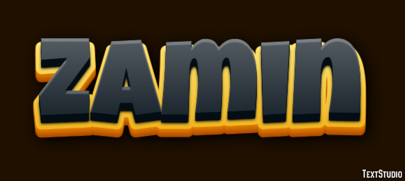 Zamin Texteffekt