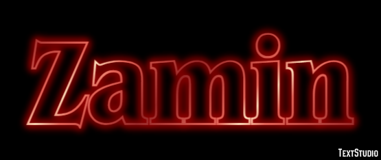 Zamin Text Effect