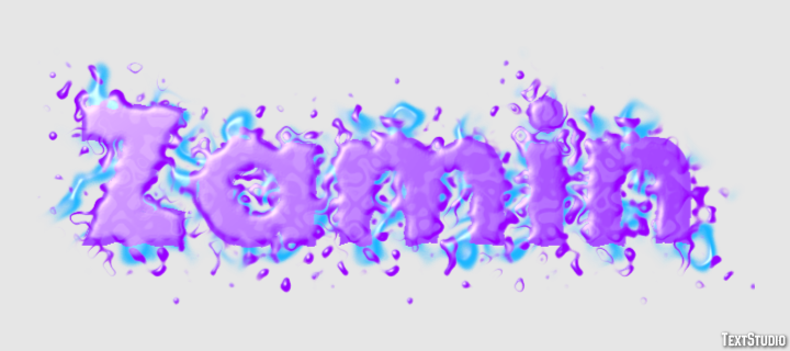 Zamin Text Effect