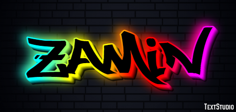 Zamin Text Effect
