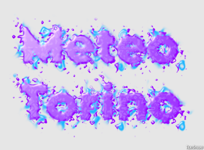 Meteo Torino Texteffekt