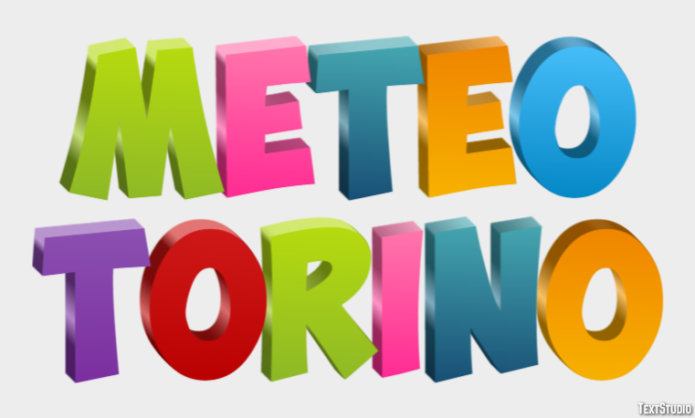 Meteo Torino Texteffekt
