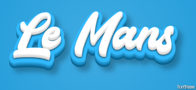 Le Mans Efekt tekstowy