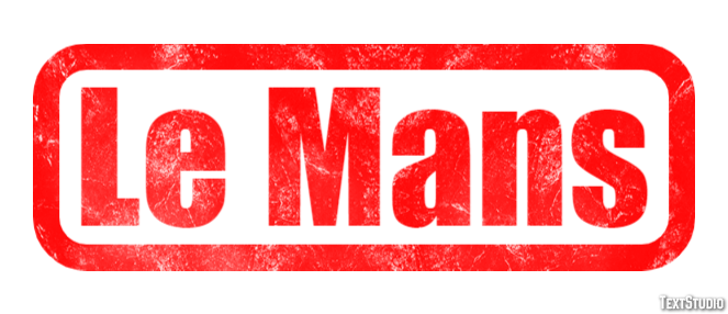 Le Mans Efekt tekstowy