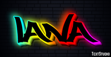 Lana Texteffekt