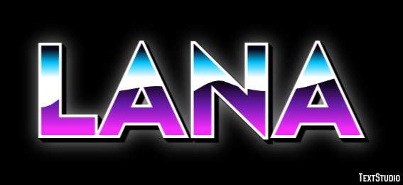 Lana Efekt tekstowy