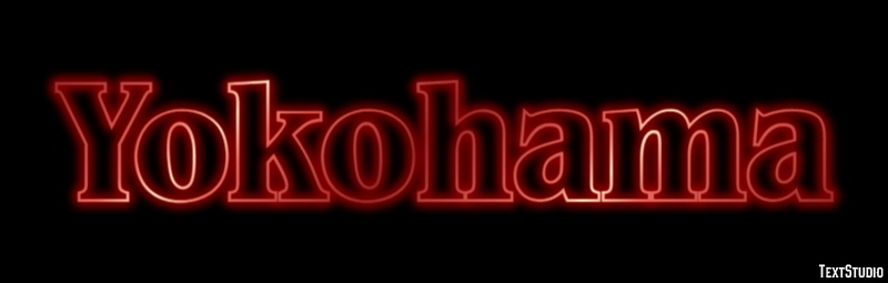 Yokohama Efekt tekstowy