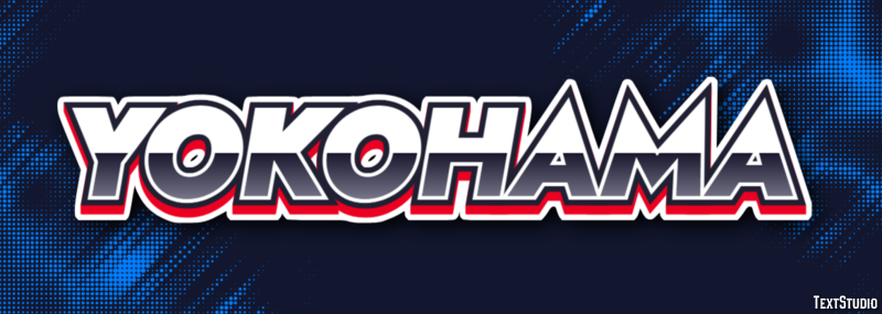 Yokohama Efecto de Texto