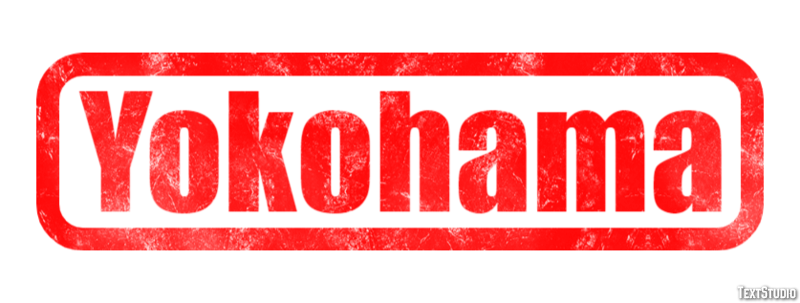 Yokohama Efekt tekstowy