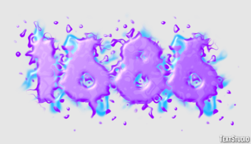 1686 Text Effect