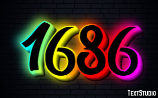 1686 Texteffekt