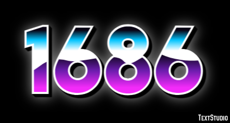 1686 Text Effect
