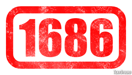 1686 Texteffekt