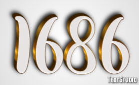 1686 Texteffekt