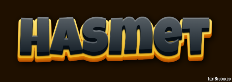 Hasmet Texteffekt