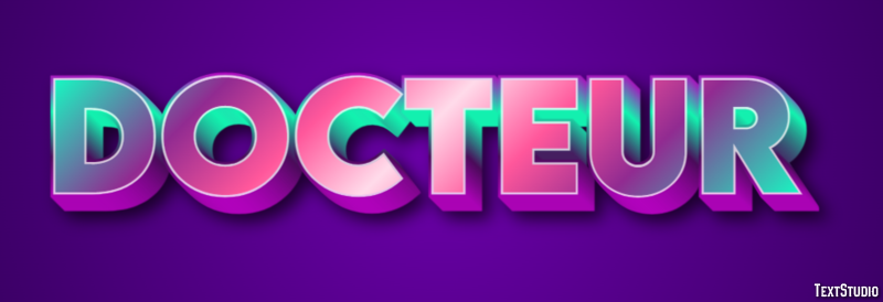 Docteur Efekt tekstowy