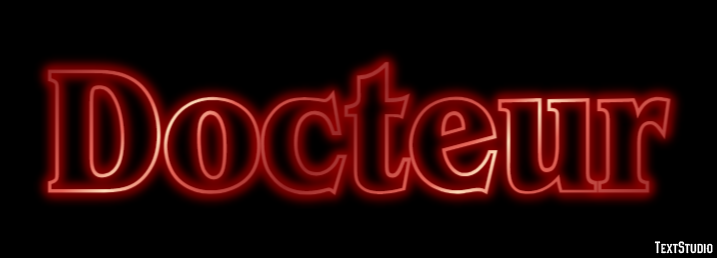 Docteur Efekt tekstowy