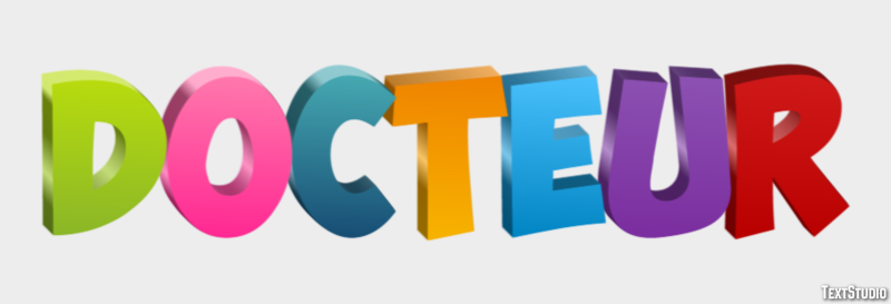 Docteur Effet de Texte