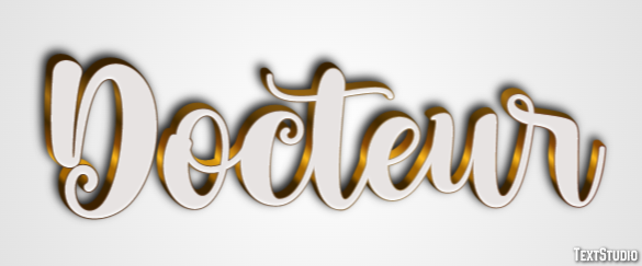 Docteur Efekt tekstowy