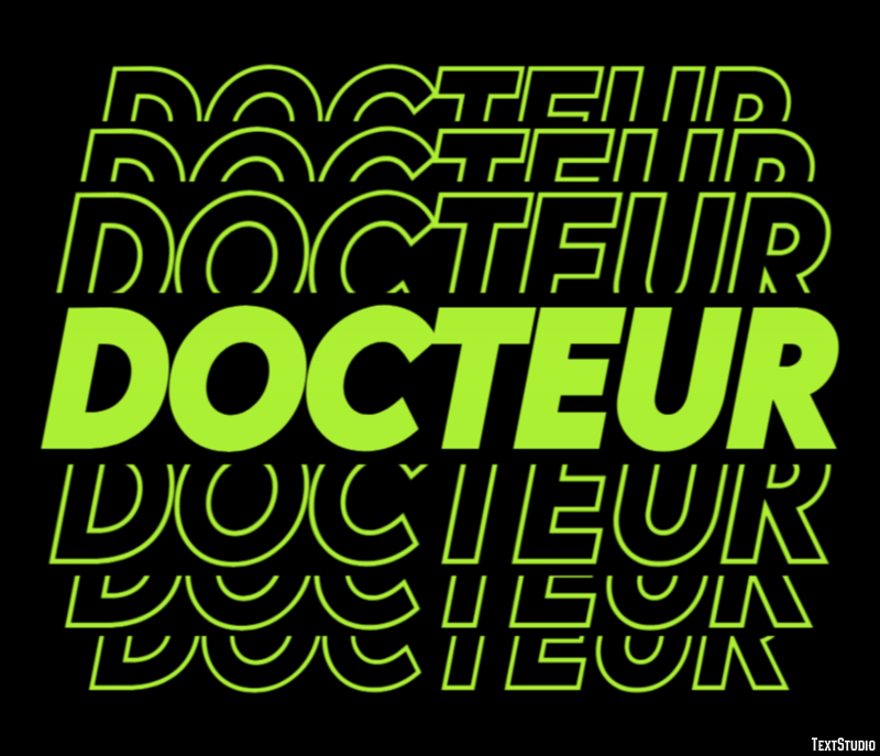 Docteur Effet de Texte