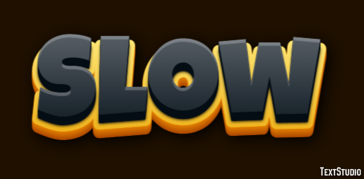 Slow Texteffekt
