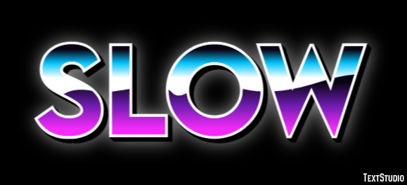 Slow Texteffekt