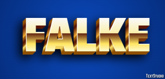 Falke テキスト効果