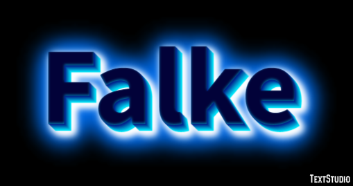 Falke テキスト効果
