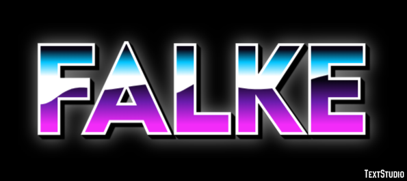 Falke テキスト効果