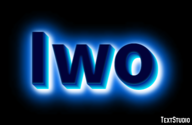 Iwo Efekt tekstowy
