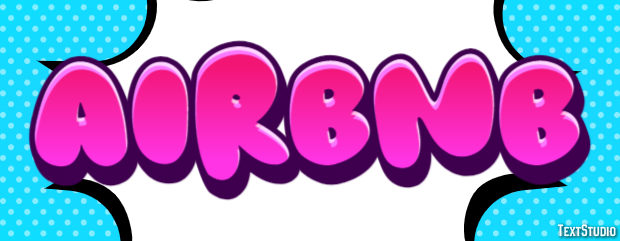 Airbnb Efecto de Texto