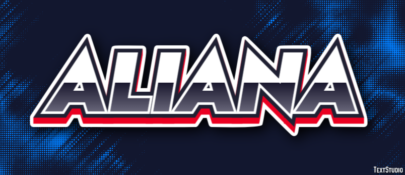 Aliana Text Effect