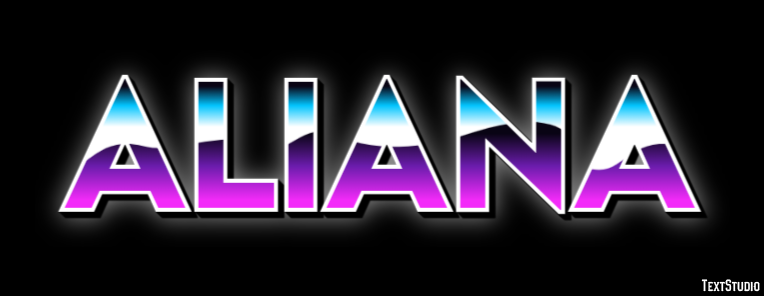 Aliana Text Effect