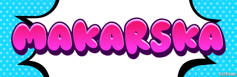 Makarska Efekt tekstowy