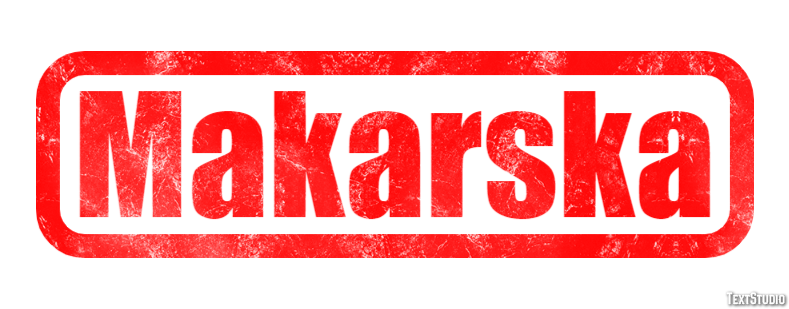 Makarska Efekt tekstowy