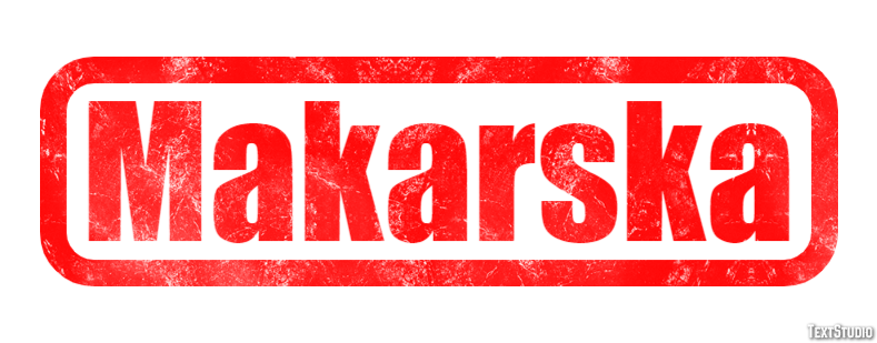 Makarska Efekt tekstowy