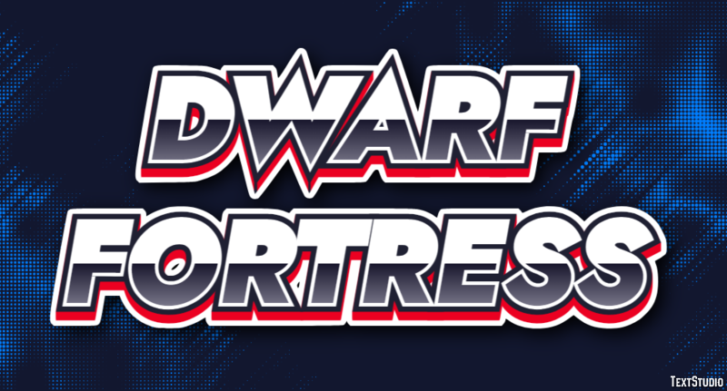 Dwarf Fortress Efecto de Texto