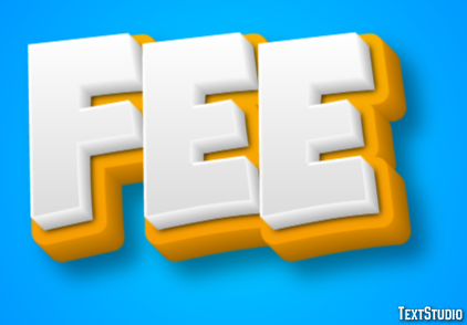 Fee Text Effect