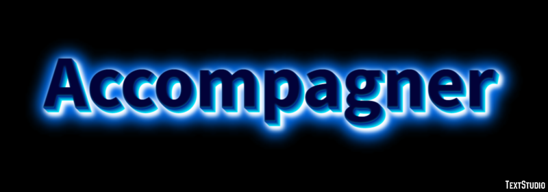 Accompagner Efecto de Texto